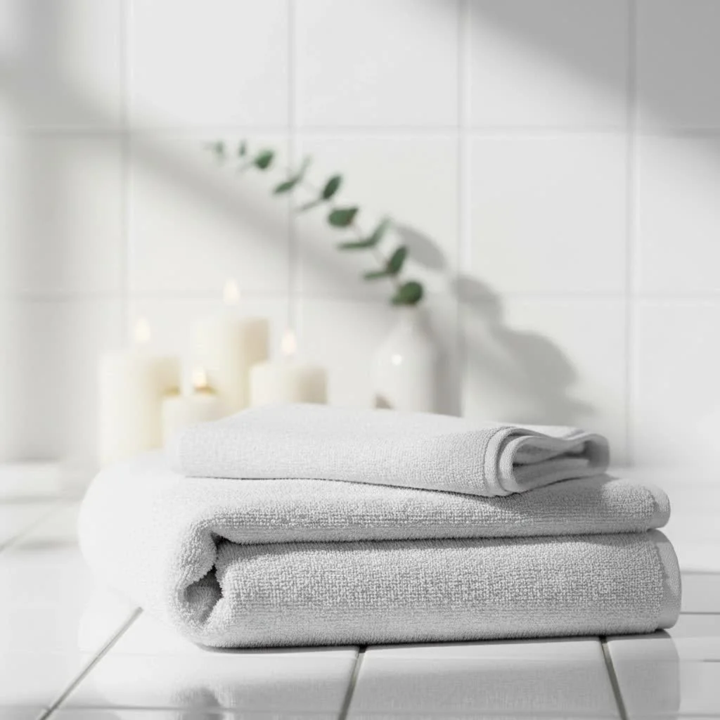 Decorative bath towel sets for a stylish bathroom